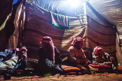Bedouin tent. Wadi Rum, 2013.